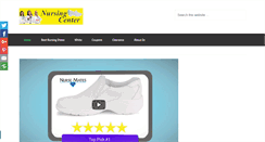 Desktop Screenshot of nursingshoescenter.com